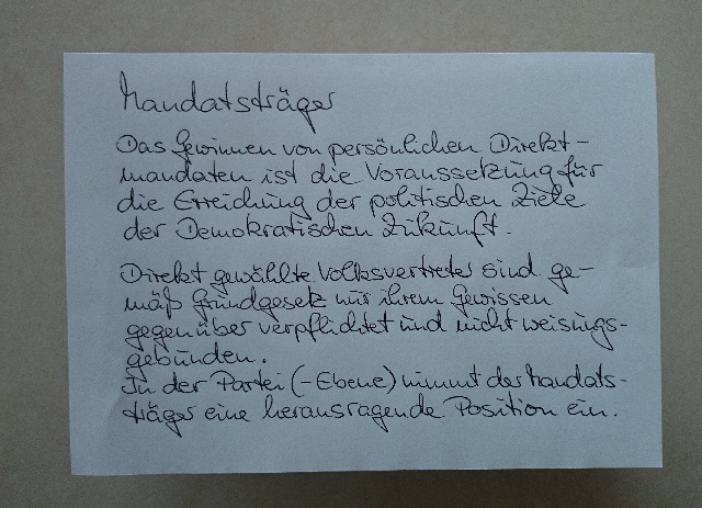 Mandatsträger